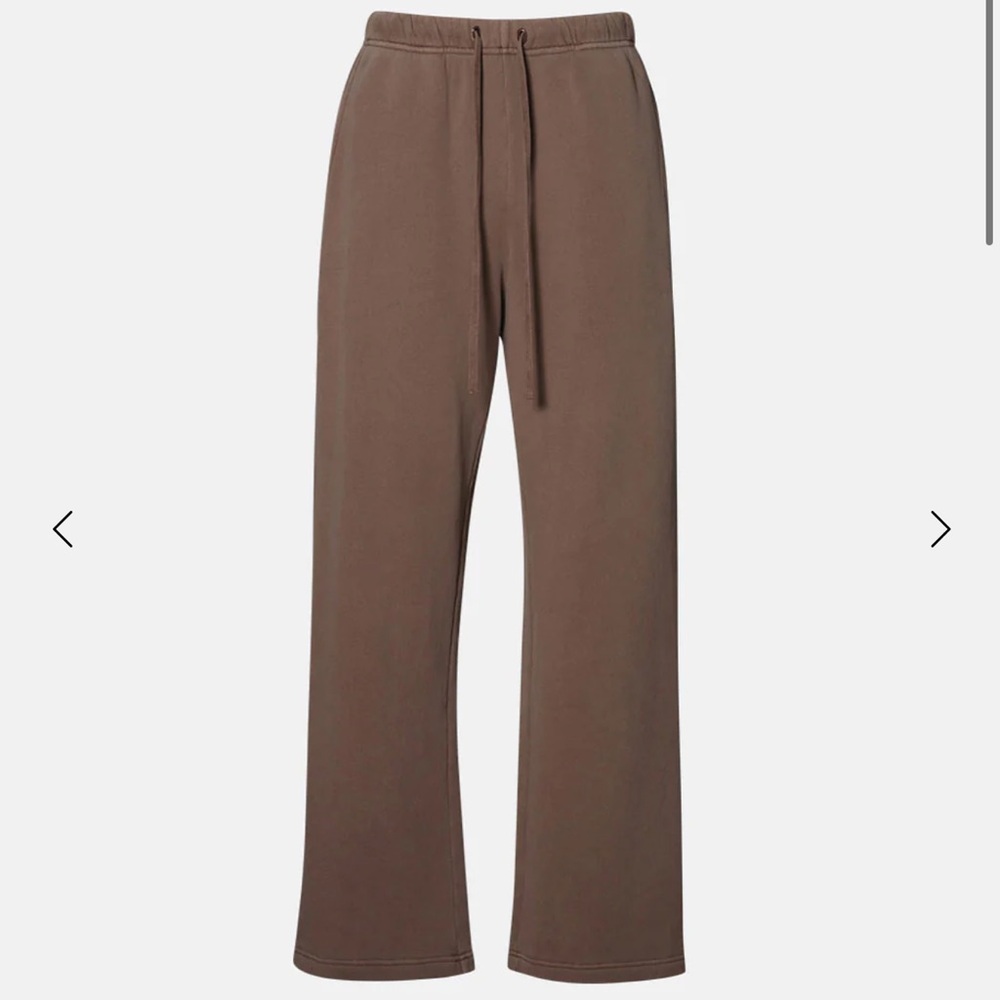 Elwood clothing core straight leg sweatpants, size small, vintage brown